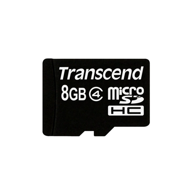 Флеш (Flash) карты Transcend MicroSD Class 4 8GB TS8GUSDHC4 (8 ГБ)