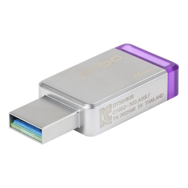USB флешка (Flash) Kingston DT50 DT50 3.0 8GB (8 ГБ)