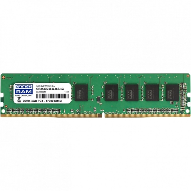 ОЗУ GoodRam GR2666D464L19/16G (DIMM, DDR4, 16 Гб, 2666 МГц)