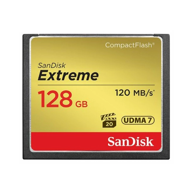 Флеш (Flash) карты SanDisk Extreme SDCFXSB-128G-G46 (128 ГБ)