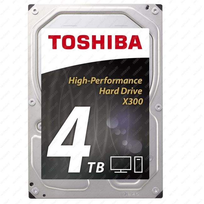 Внутренний жесткий диск Toshiba X300 HDWE140UZSVA (HDD (классические), 4 ТБ, 3.5 дюйма, SATA)