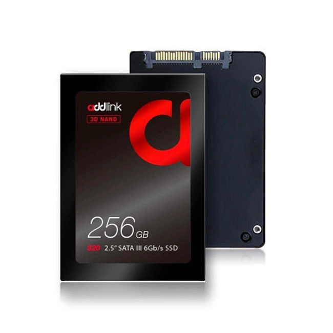 Внутренний жесткий диск Addlink ad256GBS20S3S (SSD (твердотельные), 256 ГБ, 2.5 дюйма, SATA)