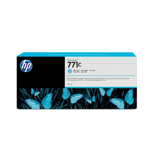 Струйный картридж HP 771C, 775 мл, Светло-голубой B6Y12A