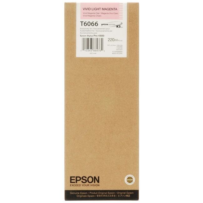 Струйный картридж Epson SP-4880 Светло-Пурпурный C13T606600