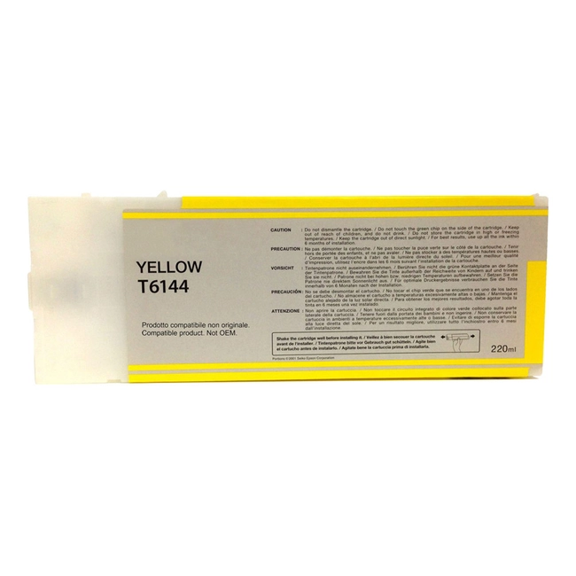Струйный картридж Epson T6144 Желтый C13T614400