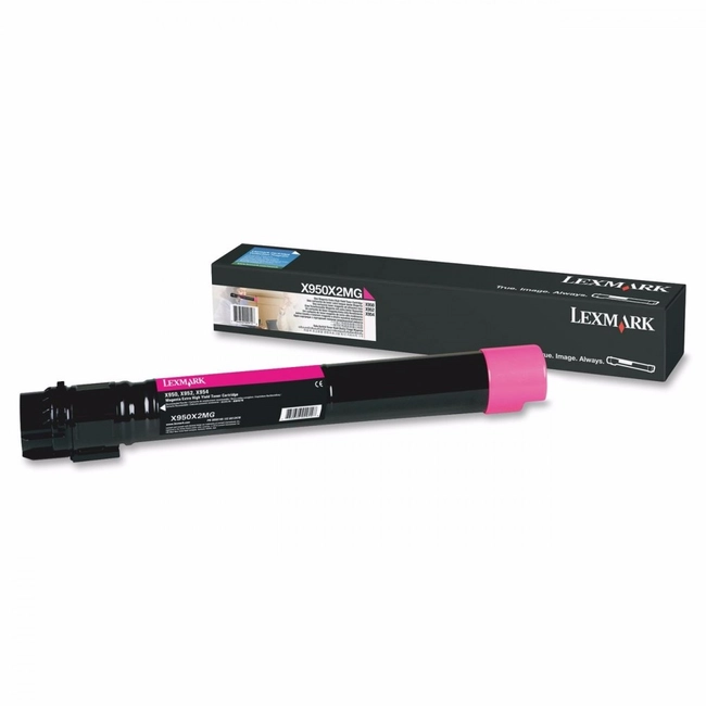 Лазерный картридж Lexmark пурпурный для X95x X950X2MG