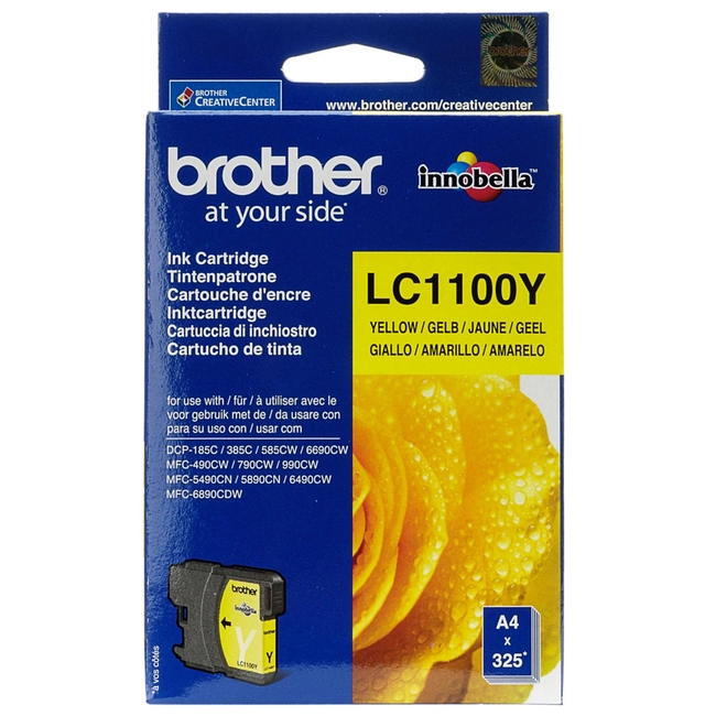 Струйный картридж Brother LC-1100Y (yellow) LC1100Y
