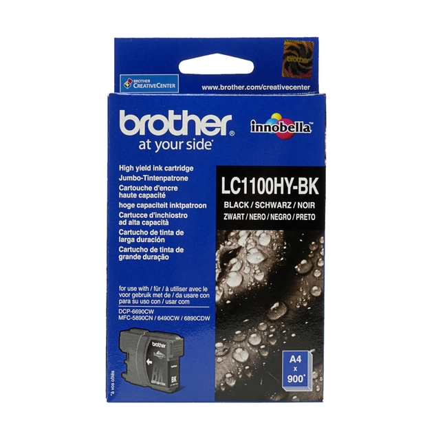 Струйный картридж Brother LC-1100HY-BK (black) LC1100HYBK