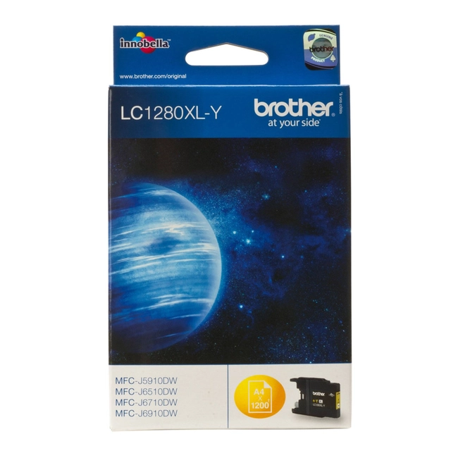 Струйный картридж Brother LC-1280XL-Y (yellow) LC1280XLY