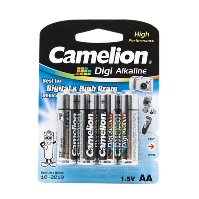 Батарейка CAMELION Digi Alkaline LR6-BP4DG