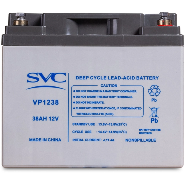 Сменные аккумуляторы АКБ для ИБП SVC VP1238 01149 (12 В)