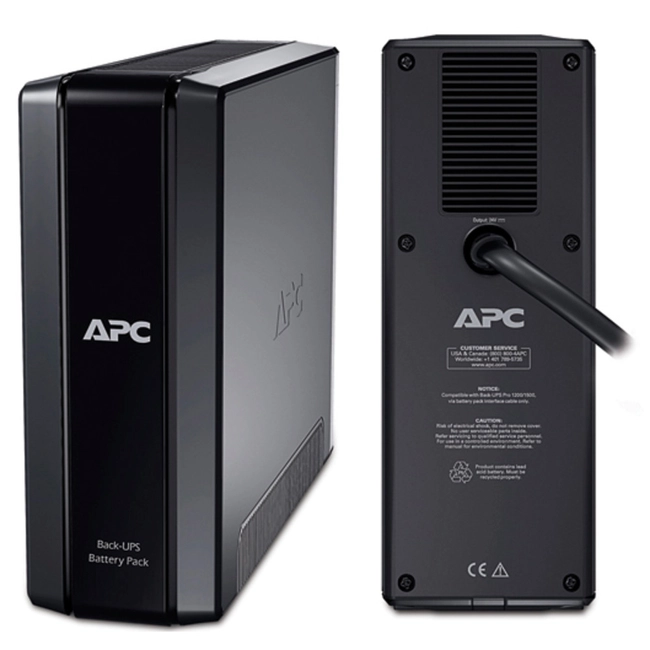 Дополнительный аккумуляторные блоки для ИБП APC Комплект внешних батарей Back-UPS Pro (для моделей Back-UPS Pro на 1500 ВА) BR24BPG