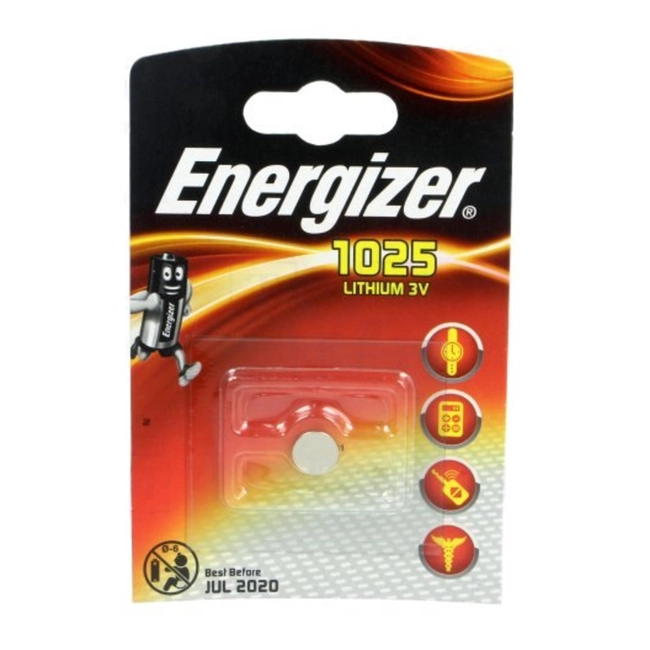 Батарейка Energizer CR1025 - 1 штука (Блистер)