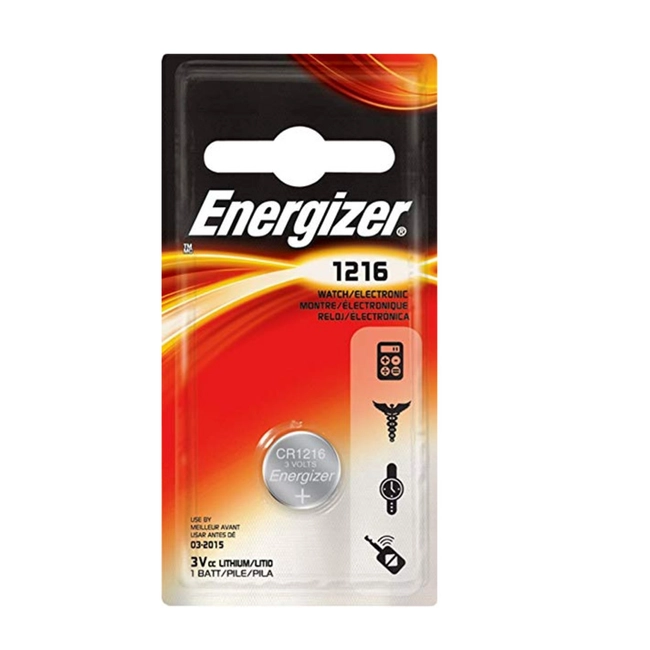Батарейка Energizer CR1216 - 1 штука (Блистер)