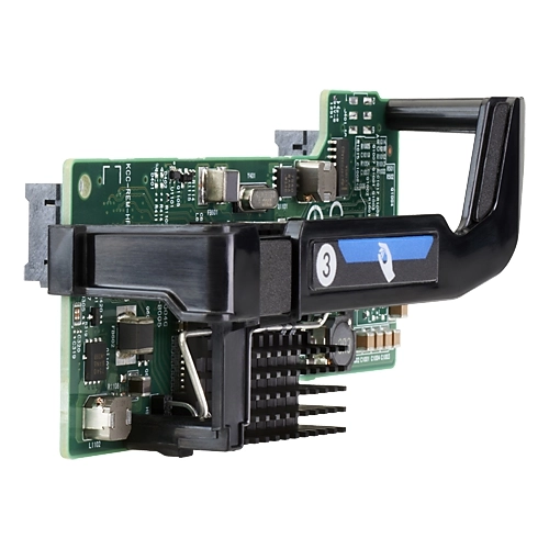 Сетевое устройство HPE 2-портовый адаптер FlexFabric 10 Гбит 536FLB 766490-B21 (Модуль)