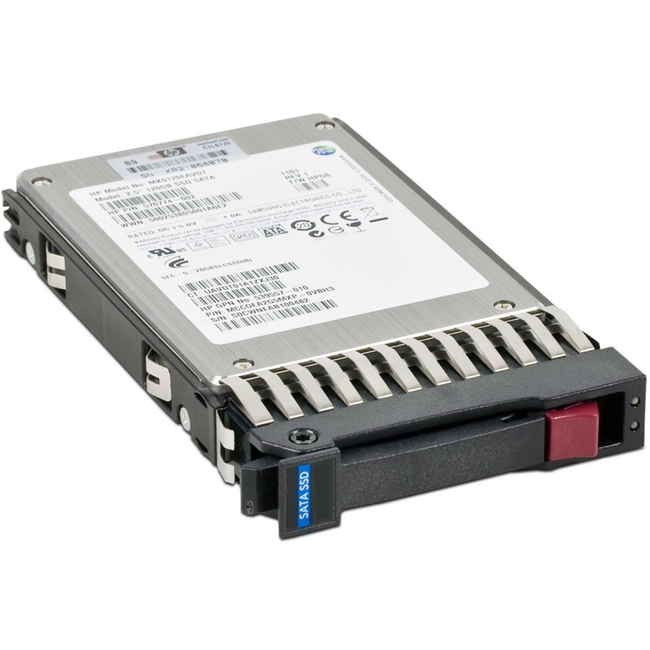 Серверный жесткий диск HPE 200GB 6G SATA SFF SSD 804639-B21