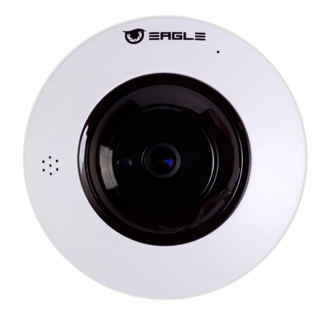 IP видеокамера EAGLE EGL-NFM640 (Рыбий глаз, Внутренней установки, WiFi, 1.05 мм, 1/2.9", 6 Мп ~ 3072x2048)