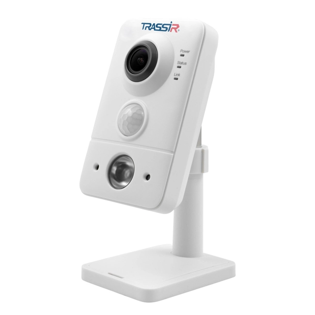 IP видеокамера Trassir TR-D7101IR1 (3.6 MM) (Настольная, Внутренней установки, WiFi + Ethernet, 3.6 мм, 1/4", 1 Мп ~ 1280×720 HD)