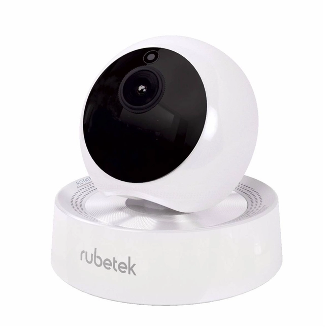 IP видеокамера Rubetek RV-3407 (Настольная, Внутренней установки, WiFi + Ethernet, 3.6 мм, CMOS, 1 Мп ~ 1280×720 HD)