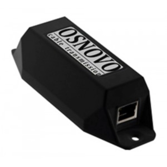 Аксессуар для видеокамер OSNOVO Удлинитель Fast Ethernet с передачей РоЕ E-POE/1