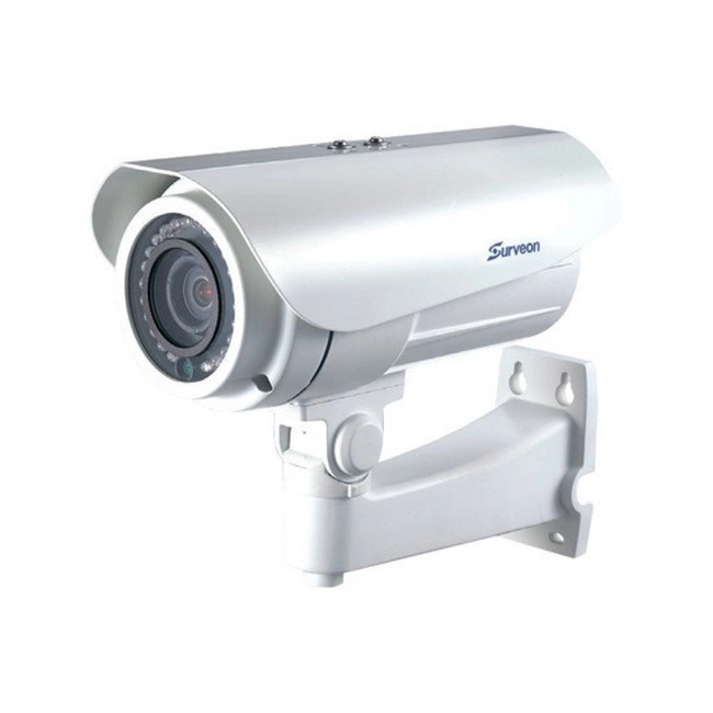 IP видеокамера Surveon CAM3471V-0010 (Цилиндрическая, Уличная, Проводная, 2.8 ~ 12 мм, 1/3", 3 Мп ~ 2048x1536)