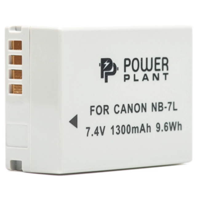 Аксессуар для фото и видео PowerPlant Canon NB-7L 1300mAh DV00DV1234