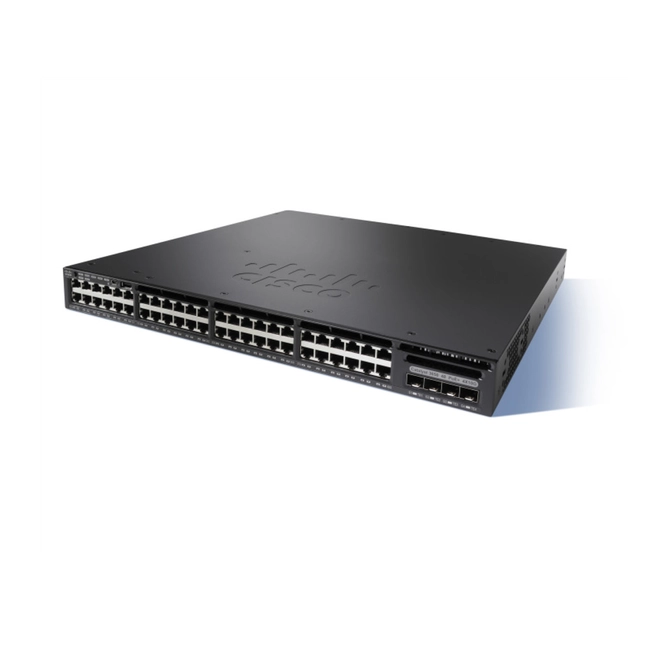 Коммутатор Cisco WS-C3650-48TS-L (1000 Base-TX (1000 мбит/с), 4 SFP порта)