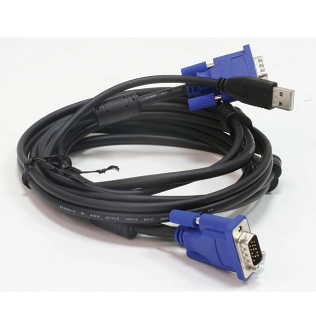 Аксессуар для сетевого оборудования D-link комплект кабелей для KVM переключателя,1,8м DKVM-CU (Кабель)
