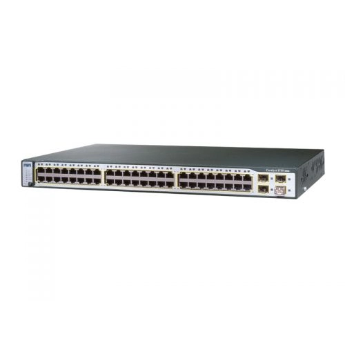 Коммутатор Cisco Catalyst 3750X 48 Port PoE LAN Base WS-C3750X-48P-L (1000 Base-TX (1000 мбит/с))