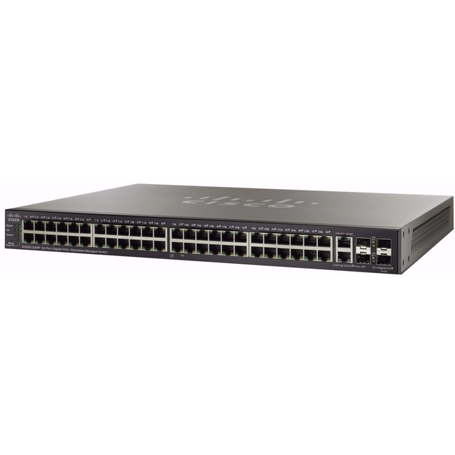 Коммутатор Cisco SF500-48P-K9-G5 (100 Base-TX (100 мбит/с))