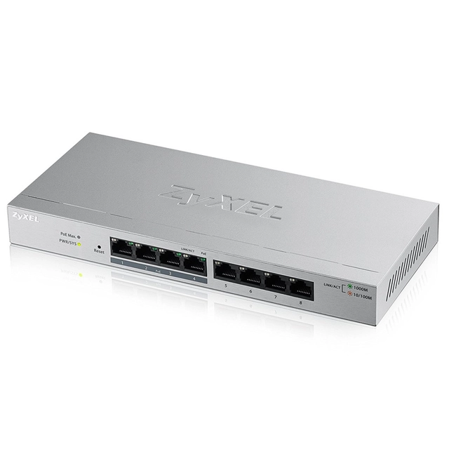 Коммутатор Zyxel GS1200-8-EU0101F (1000 Base-TX (1000 мбит/с))