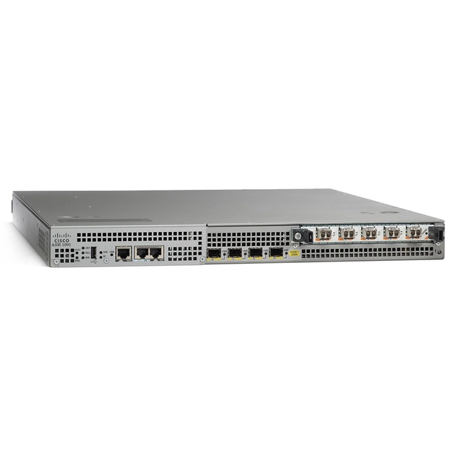 Коммутатор Cisco ASR1001 (1000 Base-TX (1000 мбит/с), 4 SFP порта)