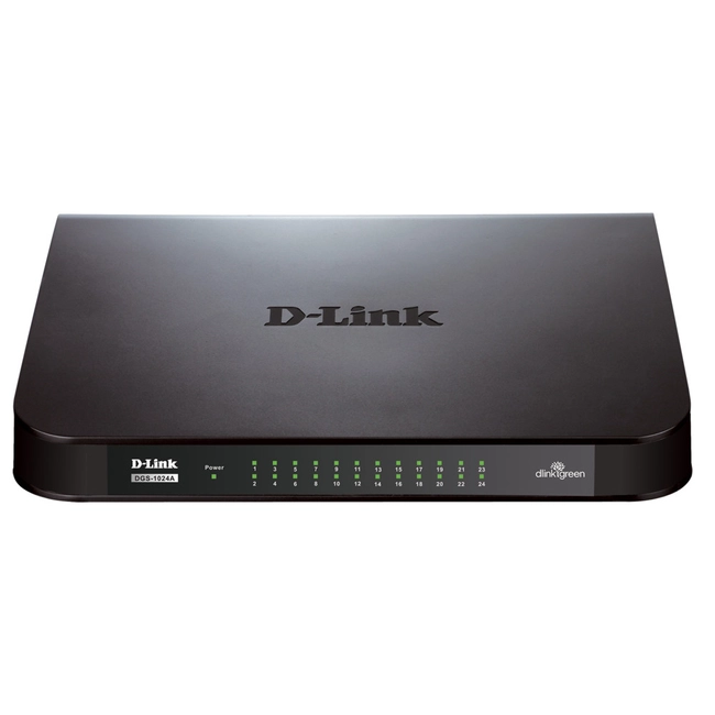 Коммутатор D-link DGS-1024A (1000 Base-TX (1000 мбит/с))