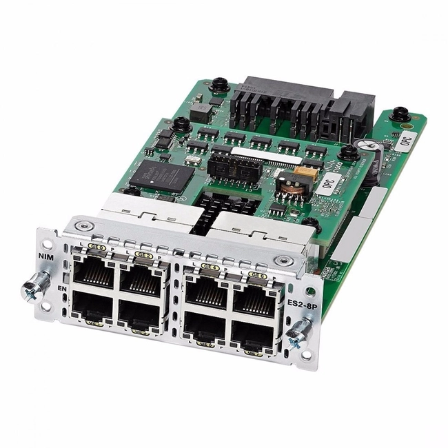 Сетевое устройство Cisco 8 port Multiflex Trunk Voice NIM-8MFT-T1/E1= (Модуль)