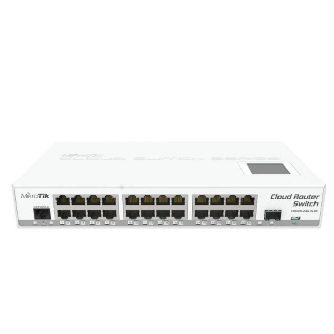 Маршрутизатор Mikrotik CRS125-24G-1S-IN (10/100/1000 Base-TX (1000 мбит/с))