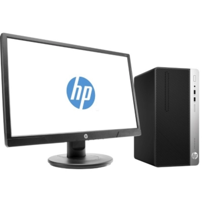 Настольный компьютерный комплект HP Bundle 400 G4 MT 1QP35ES (HP V214a, Core i5, 7500, 3.4 ГГц, 4, HDD, 500 ГБ, Windows 10 Pro)