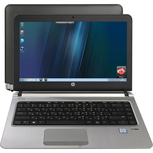 Ноутбук HP ProBook 430 G3 W4N82EA (13.3 ", HD 1366x768 (16:9), Core i5, 4 Гб, SSD, 128 ГБ, Intel HD Graphics)