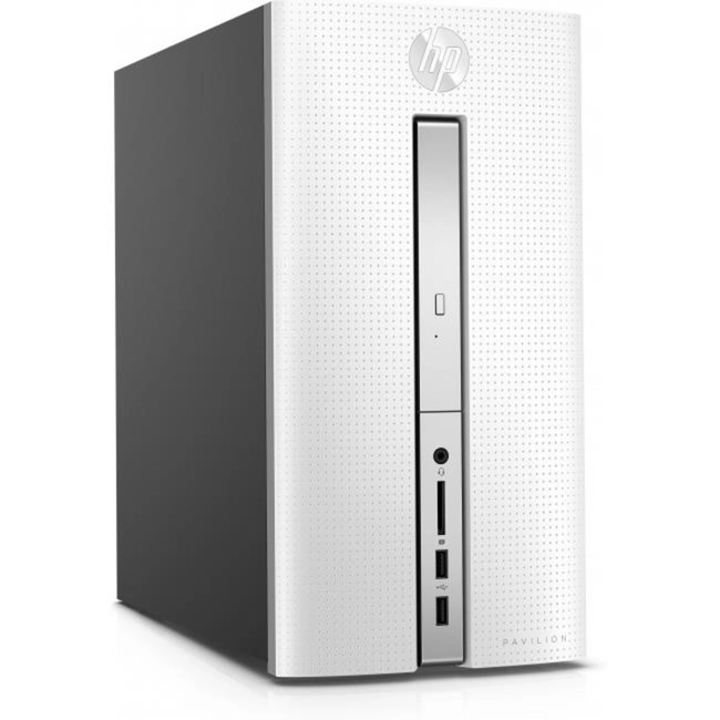 Персональный компьютер HP Pavilion 570-p005ur 1ZP81EA (Core i3, 7100, 3.9, 4 Гб, HDD, Windows 10 Home)
