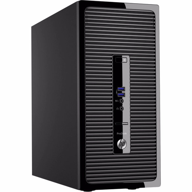 Персональный компьютер HP ProDesk 400 G3 MT 1QP36ES (Core i5, 7500T, 2.7, 4 Гб, SSD, Windows 10 Pro)