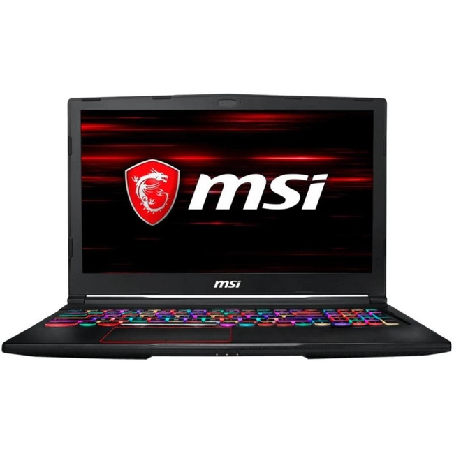 Ноутбук MSI GE63 8RE-210RU (15.6 ", FHD 1920x1080 (16:9), Core i7, 16 Гб, HDD и SSD, 256 ГБ, nVidia GeForce GTX 1060)