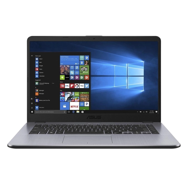 Ноутбук Asus VivoBook X505BA EJ163T X505BA-EJ163T (15.6 ", FHD 1920x1080 (16:9), A6, 4 Гб, HDD, AMD Radeon R4)