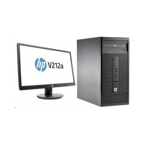 Настольный компьютерный комплект HP 280 G2 W4A45EA (HP V212a, Core i3, 6100, 3.7 ГГц, 4, HDD, 500 ГБ, Windows 10 Pro)