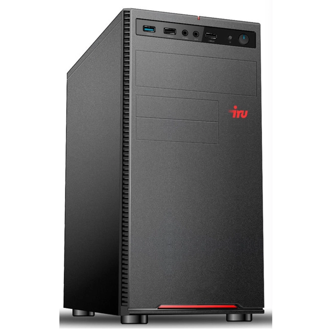 Персональный компьютер iRU Home 223 MT 1122518 (AMD Ryzen 3, 2200G, 3.5, 4 Гб, HDD, Windows 10 Pro)