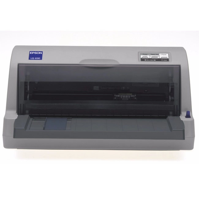 Принтер Epson LQ-630 Flatbed C11C480141 (А4, Матричный, Монохромный (Ч/Б))