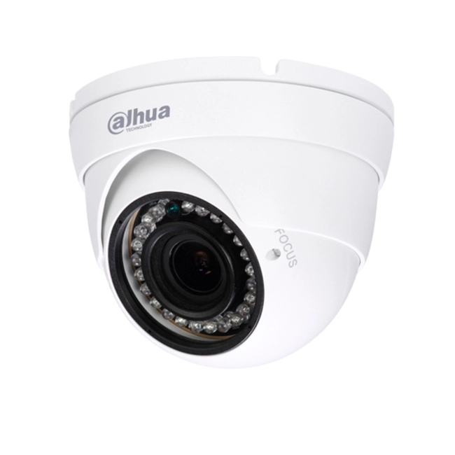 IP видеокамера Dahua HAC-HDW1220R (Купольная, Уличная, Проводная, 3.6 мм, 1/2.9", 2 Мп ~ 1920×1080 Full HD)