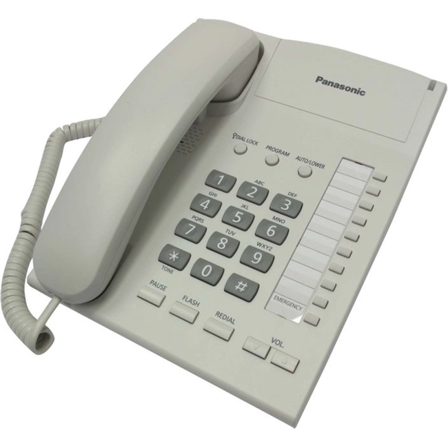 Аналоговый телефон Panasonic KX-TS2382RUW