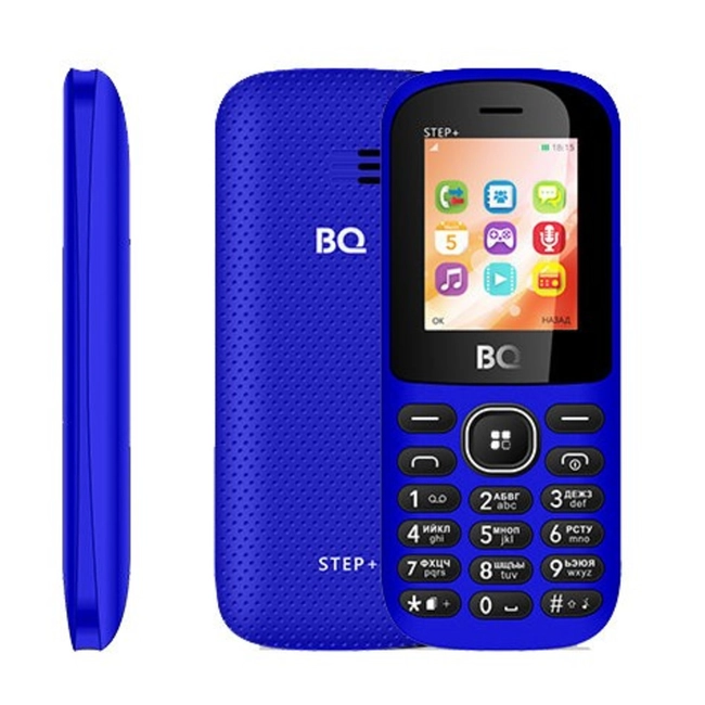 Мобильный телефон BQ -1807 Step+ Dark Blue BQ-1807 Step+ Dark Blue