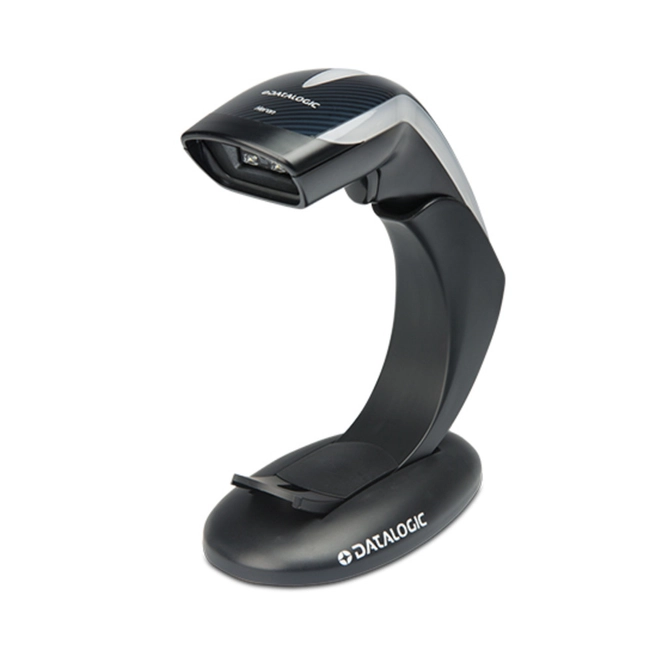 Сканер штрихкода Datalogic Heron HD3430 Kit HD3430-BKK1S (USB, Черный, С подставкой, Ручной проводной, 2D)